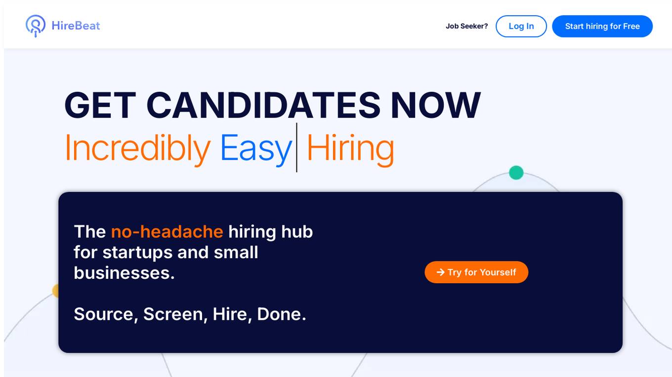 HireBeat Screenshot