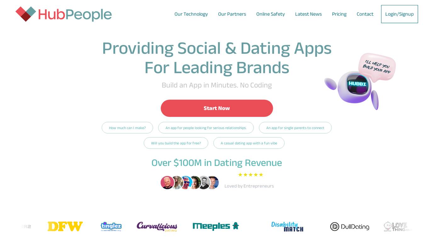 HubPeople AI Screenshot