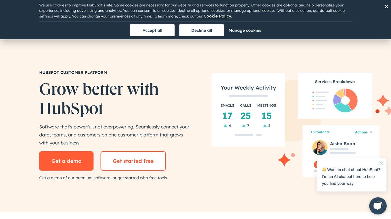 HubSpot screenshot