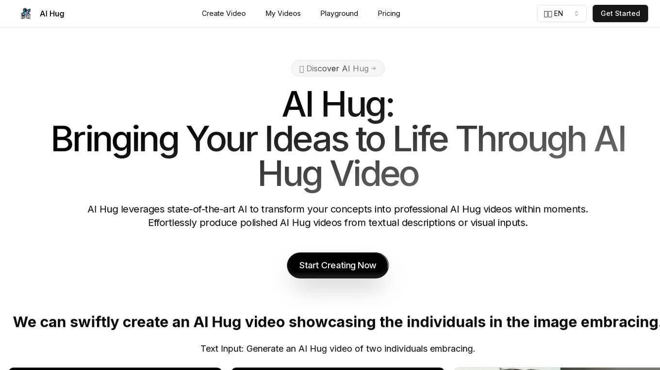 AI Hug Screenshot