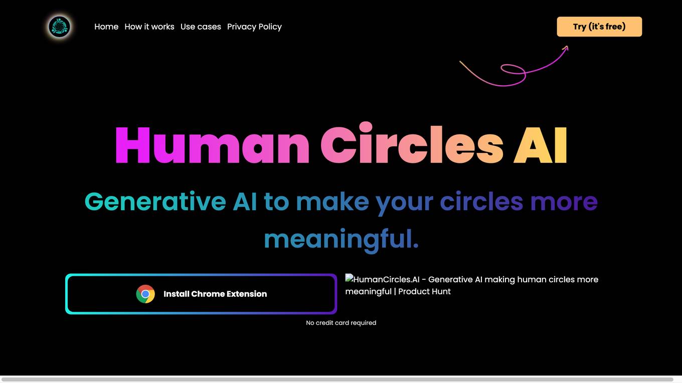 Human Circles AI screenshot