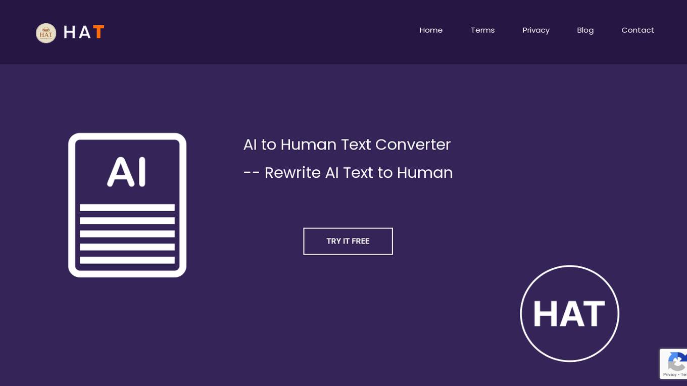 Humanize AI Text Screenshot