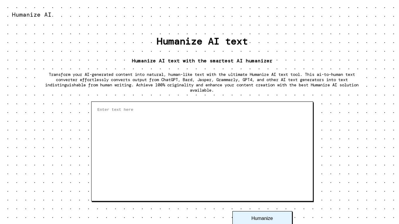 Humanize AI screenshot