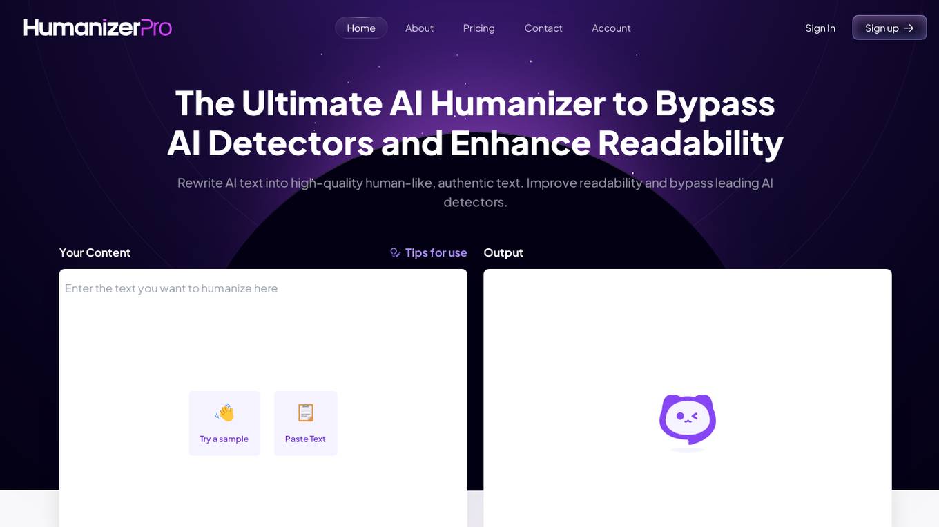 HumanizerPro screenshot