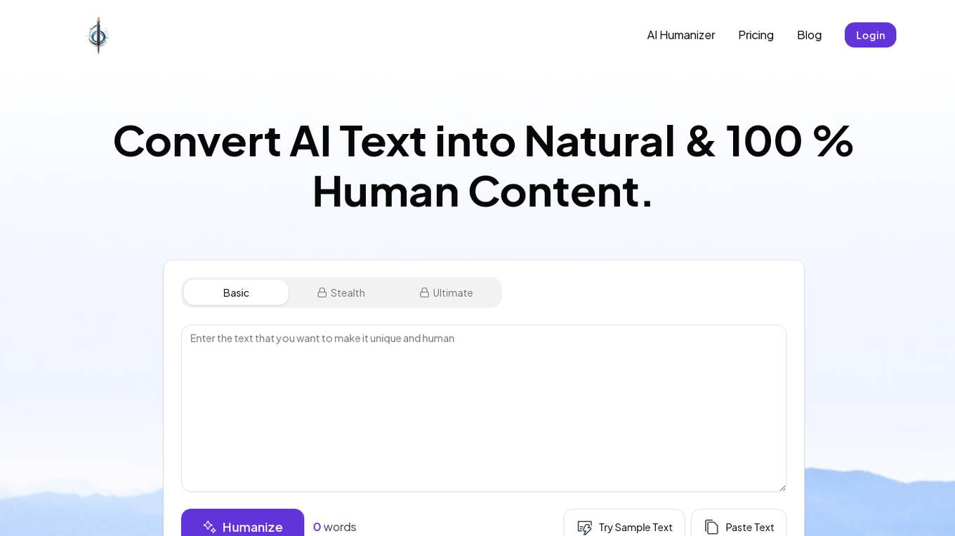 Humanize Text Screenshot