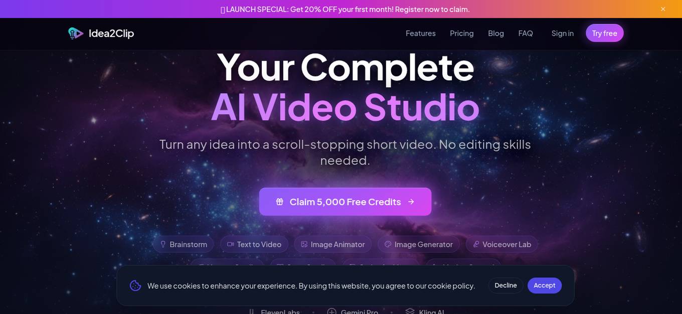 KI Video Editor für Shorts Screenshot