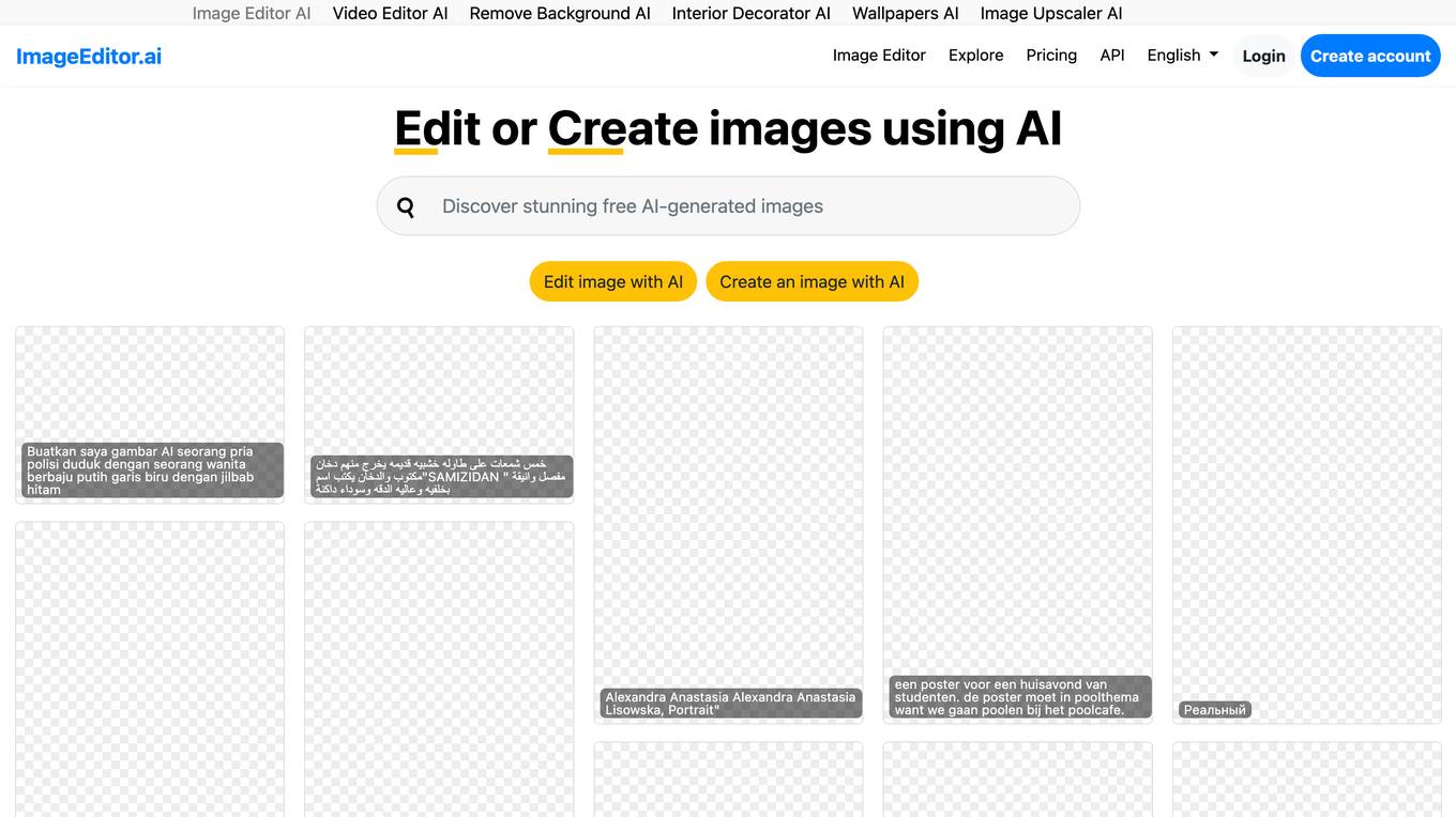 Image Editor AI Screenshot