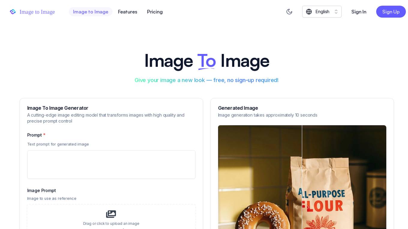 Image to Image Screenshot