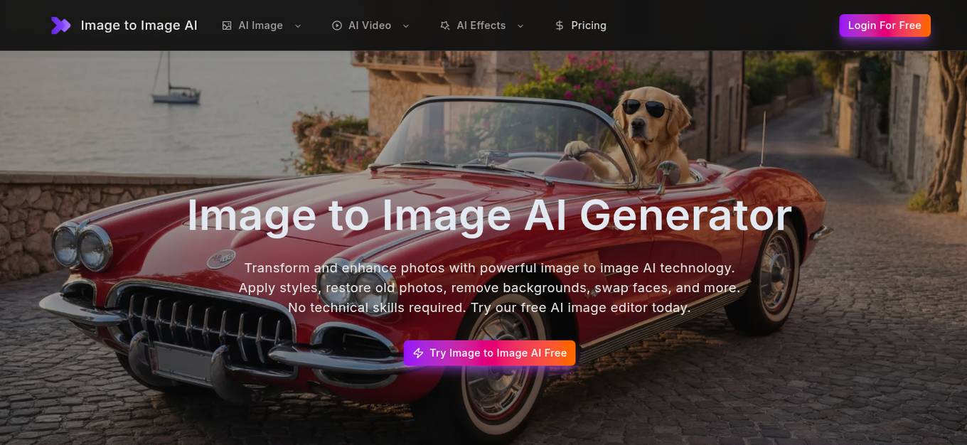 Image to Image AI Screenshot