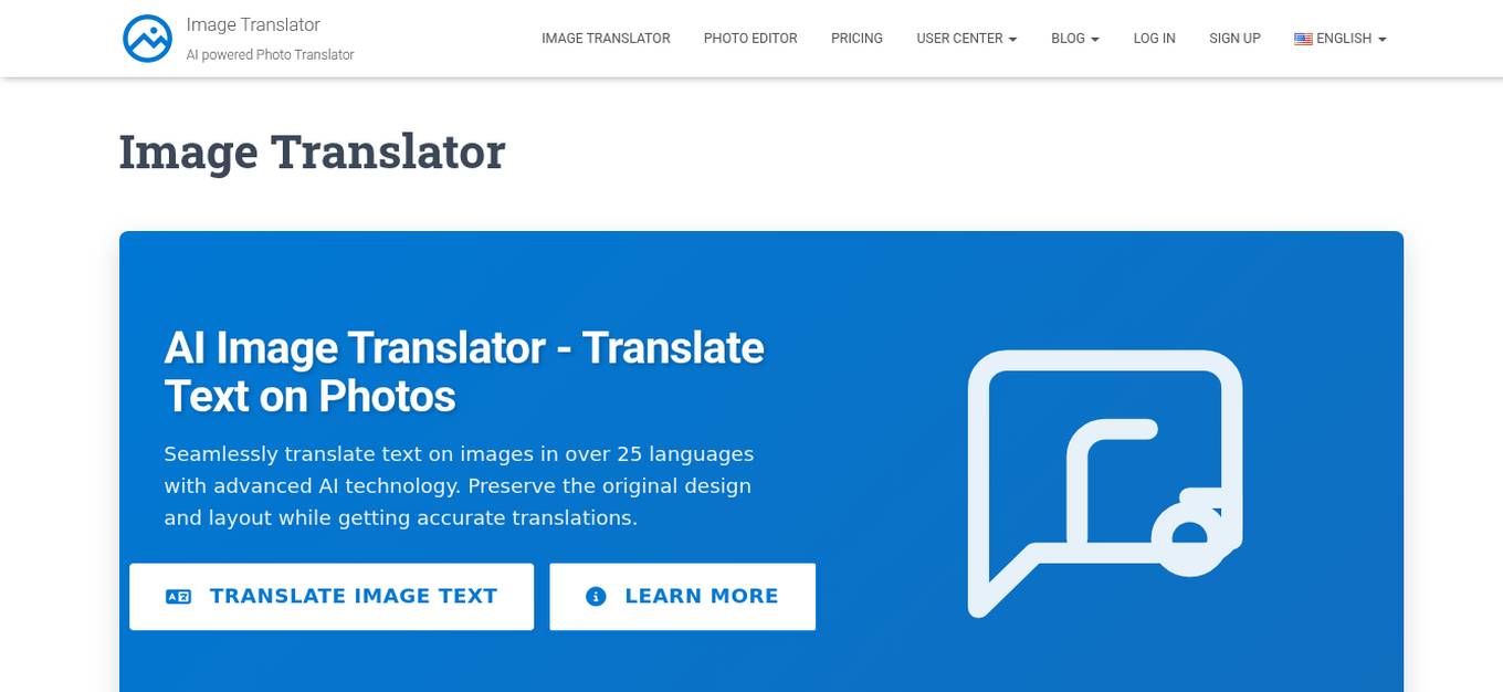 Image Translator Screenshot