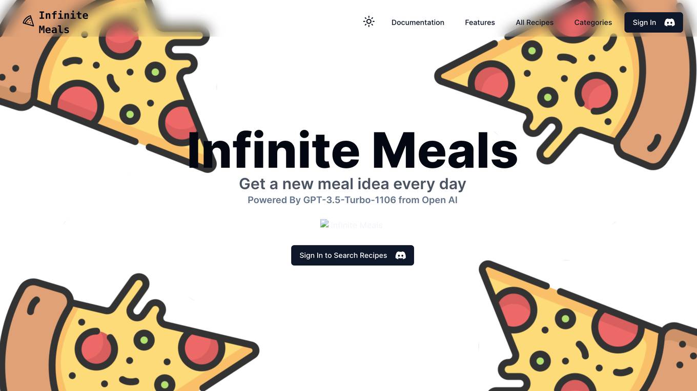 Infinite Meals screenshot