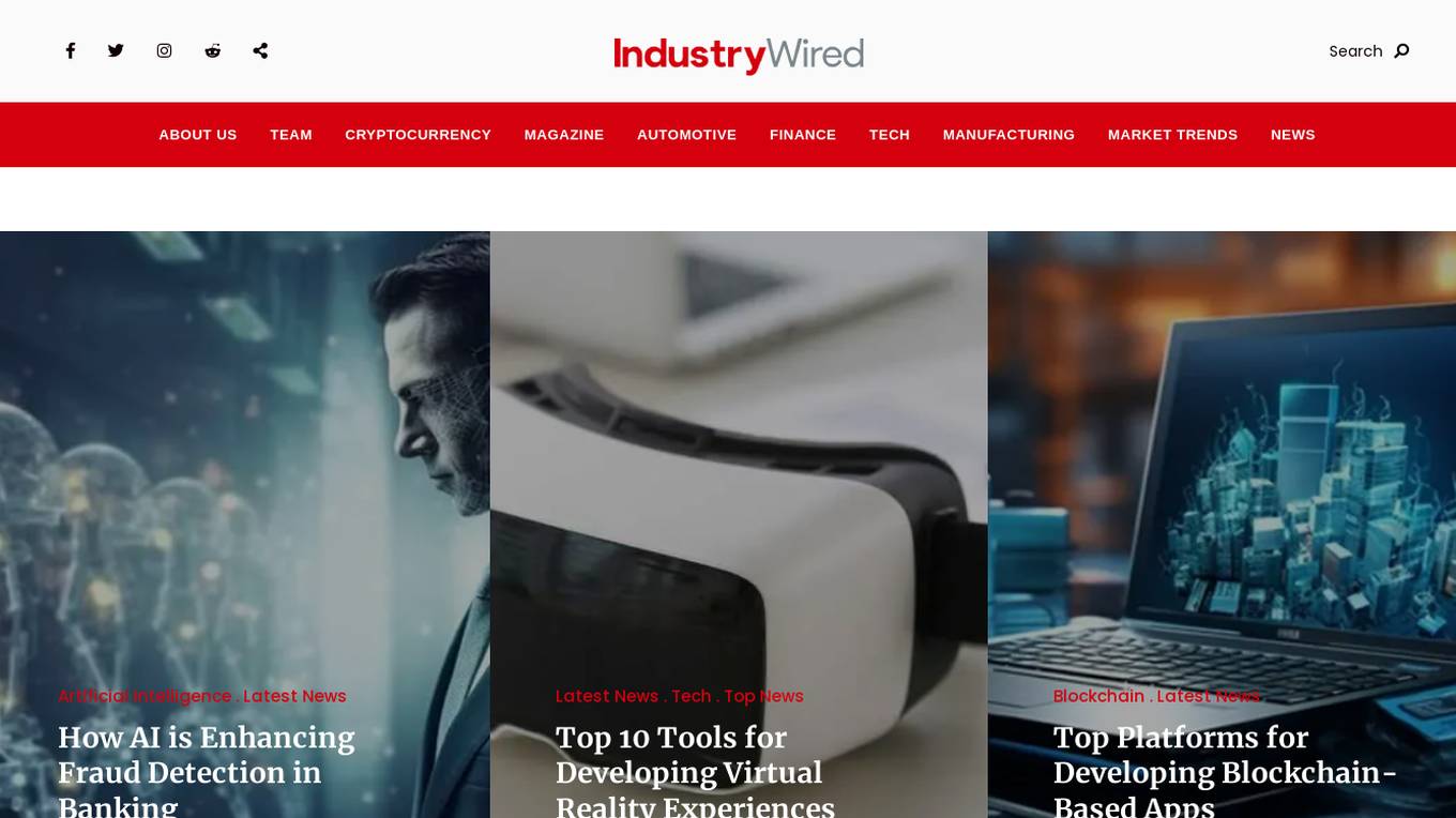 IndustryWired Screenshot