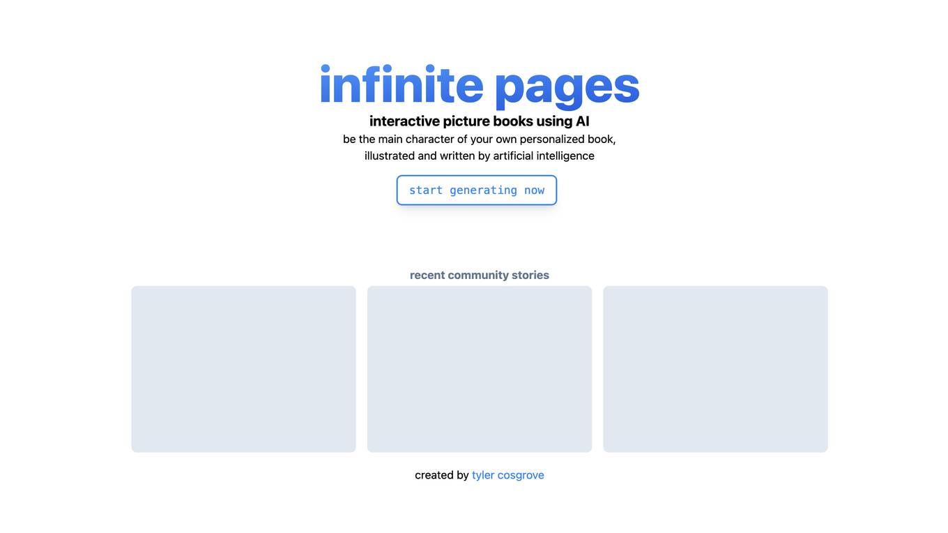 Infinite Pages screenshot