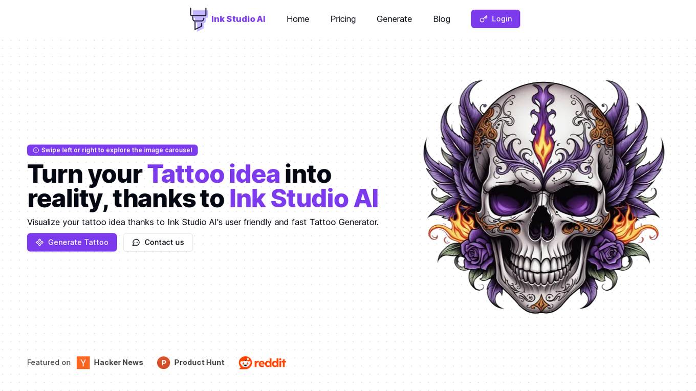 Ink Studio AI screenshot