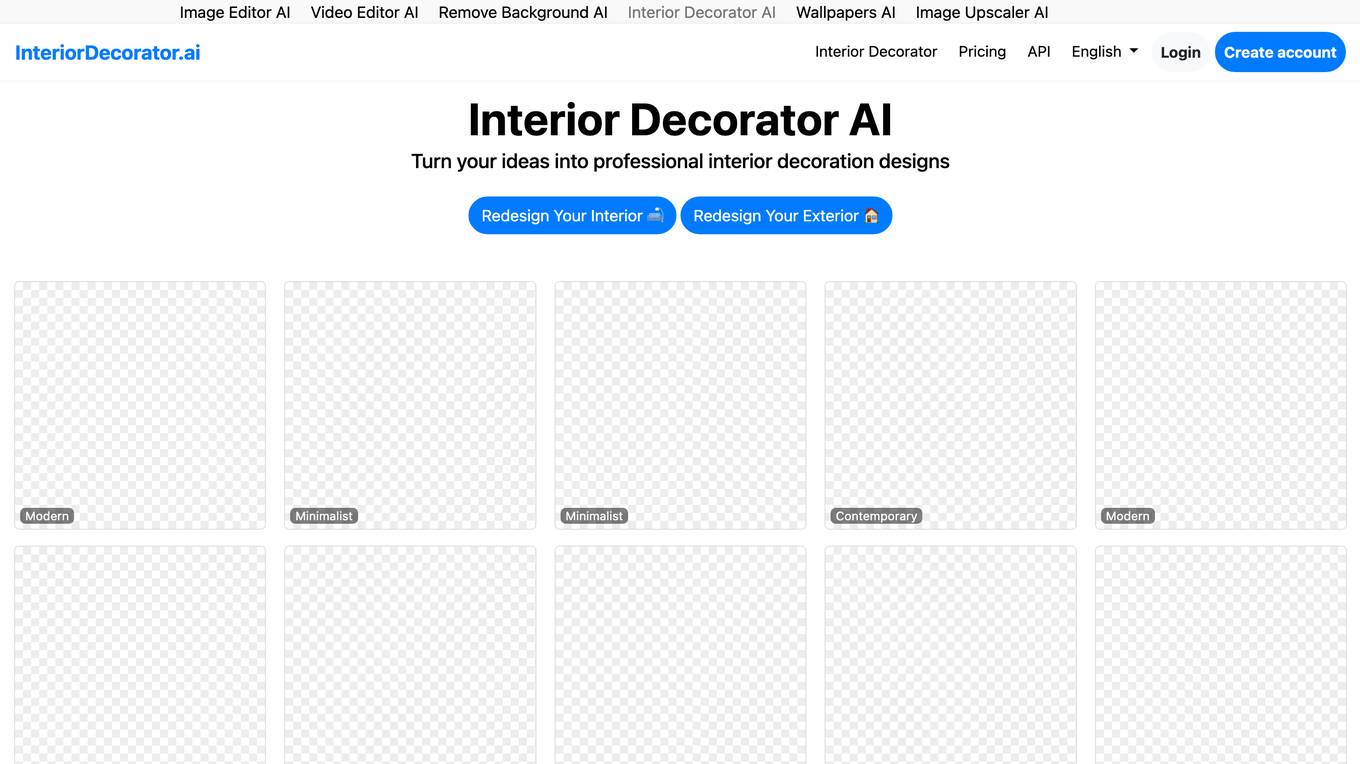 InteriorDecorator.ai screenshot