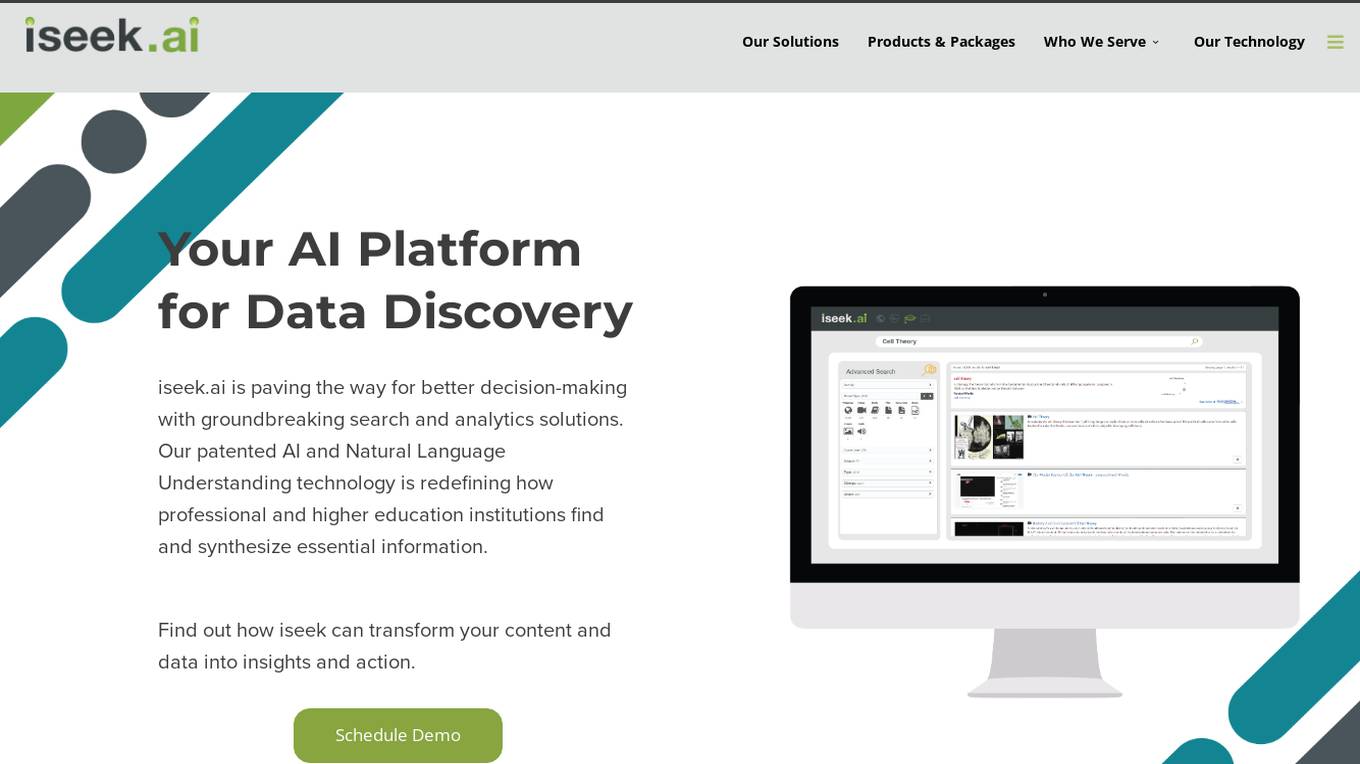 iseek.ai Screenshot