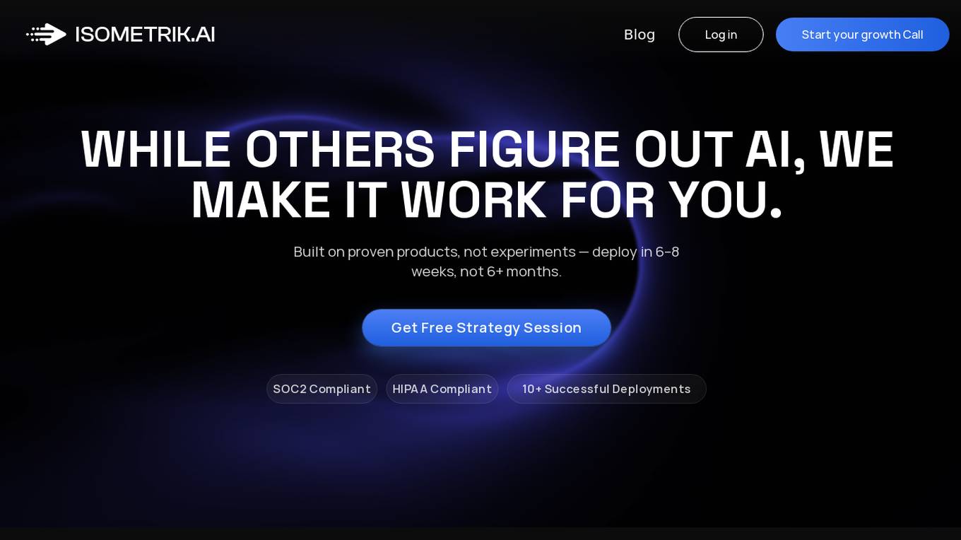 Isometrik AI Screenshot
