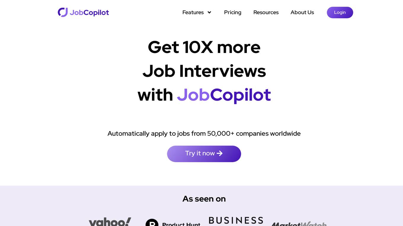 JobCopilot Screenshot