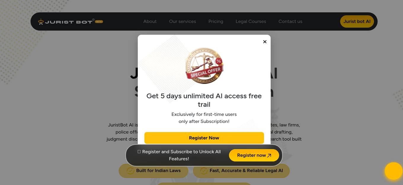 JuristBot Screenshot