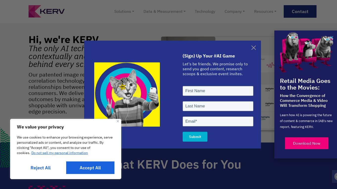 KERV Solutions screenshot