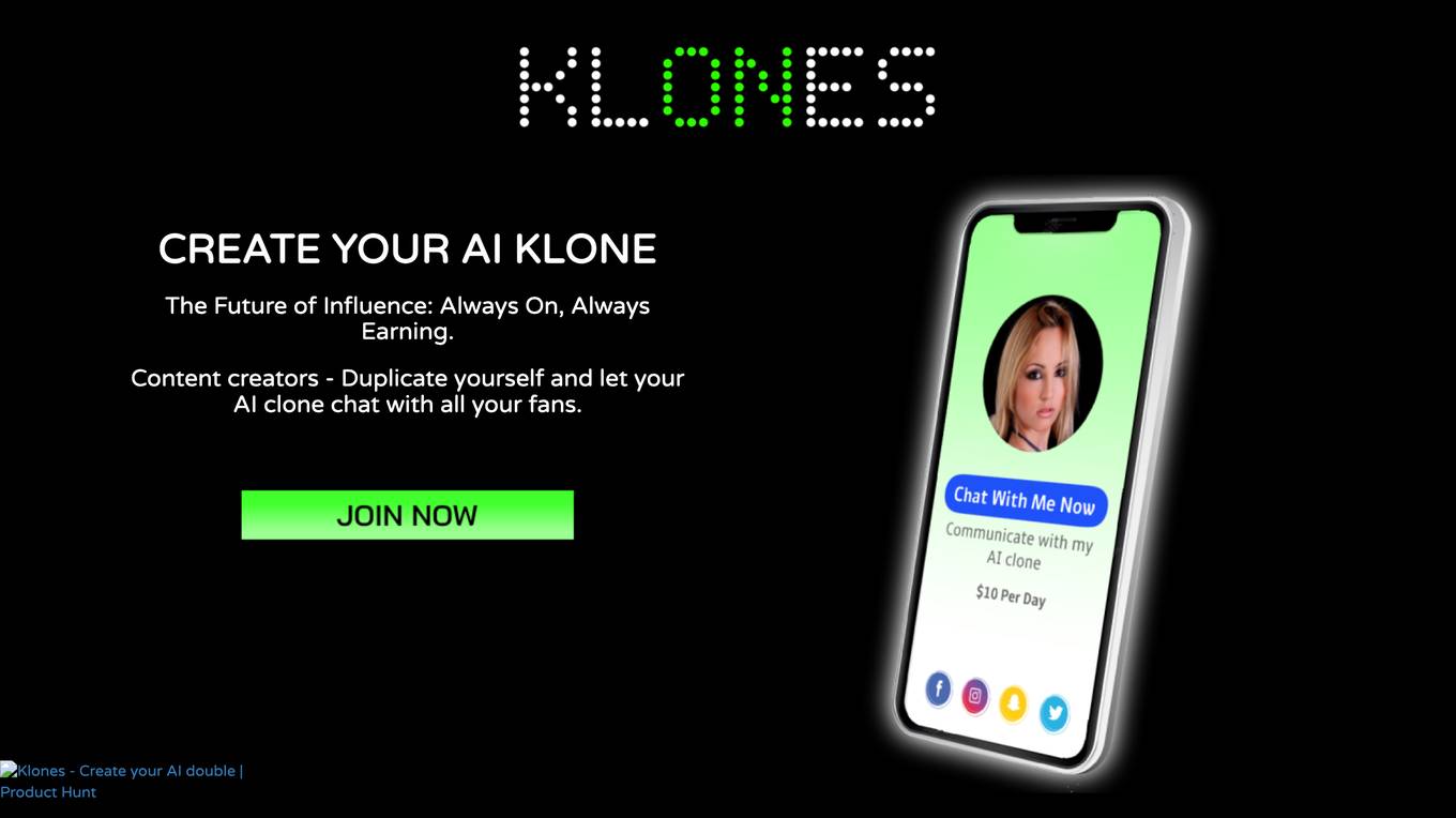 Klones screenshot