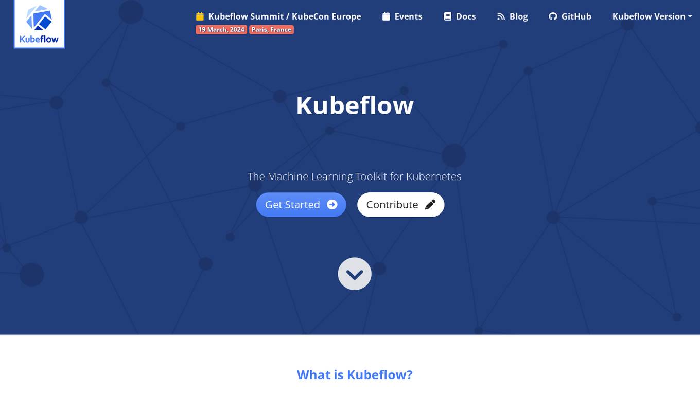 Kubeflow Screenshot