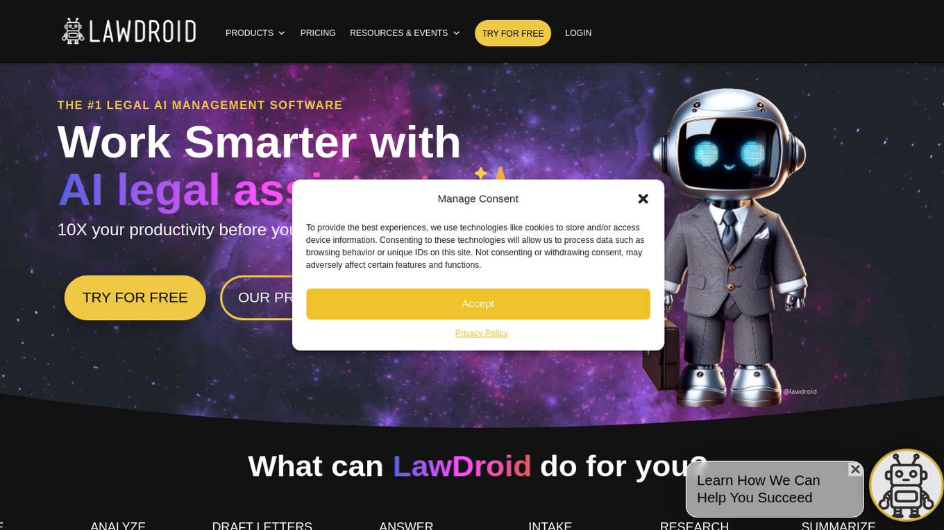 LawDroid Screenshot