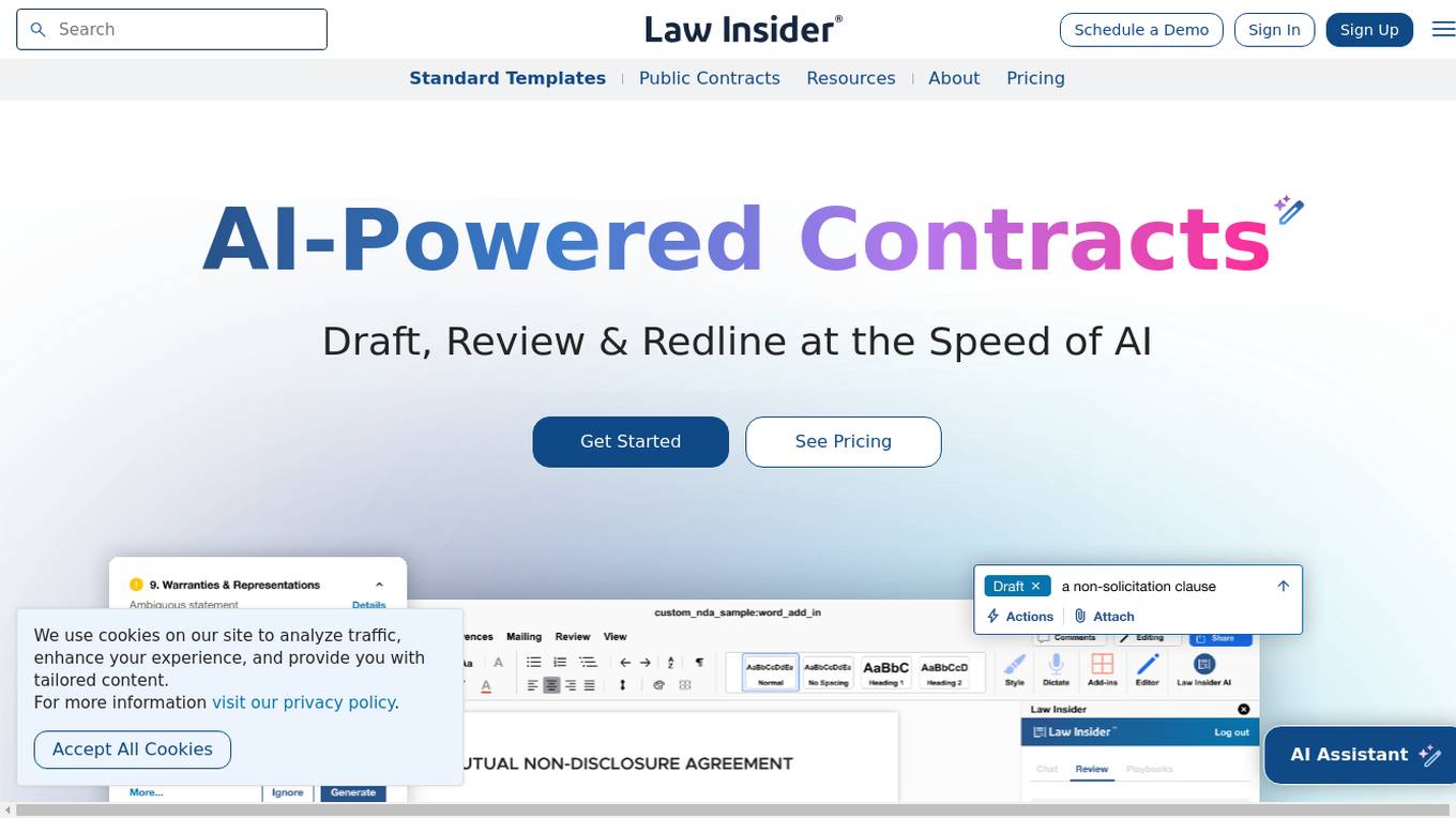 Law Insider Screenshot