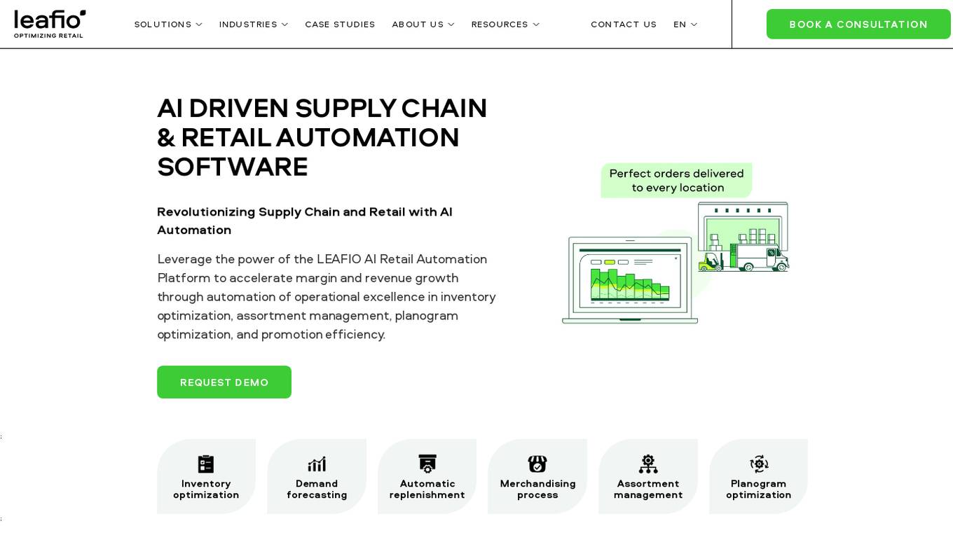 LEAFIO AI SOLUTIONS screenshot