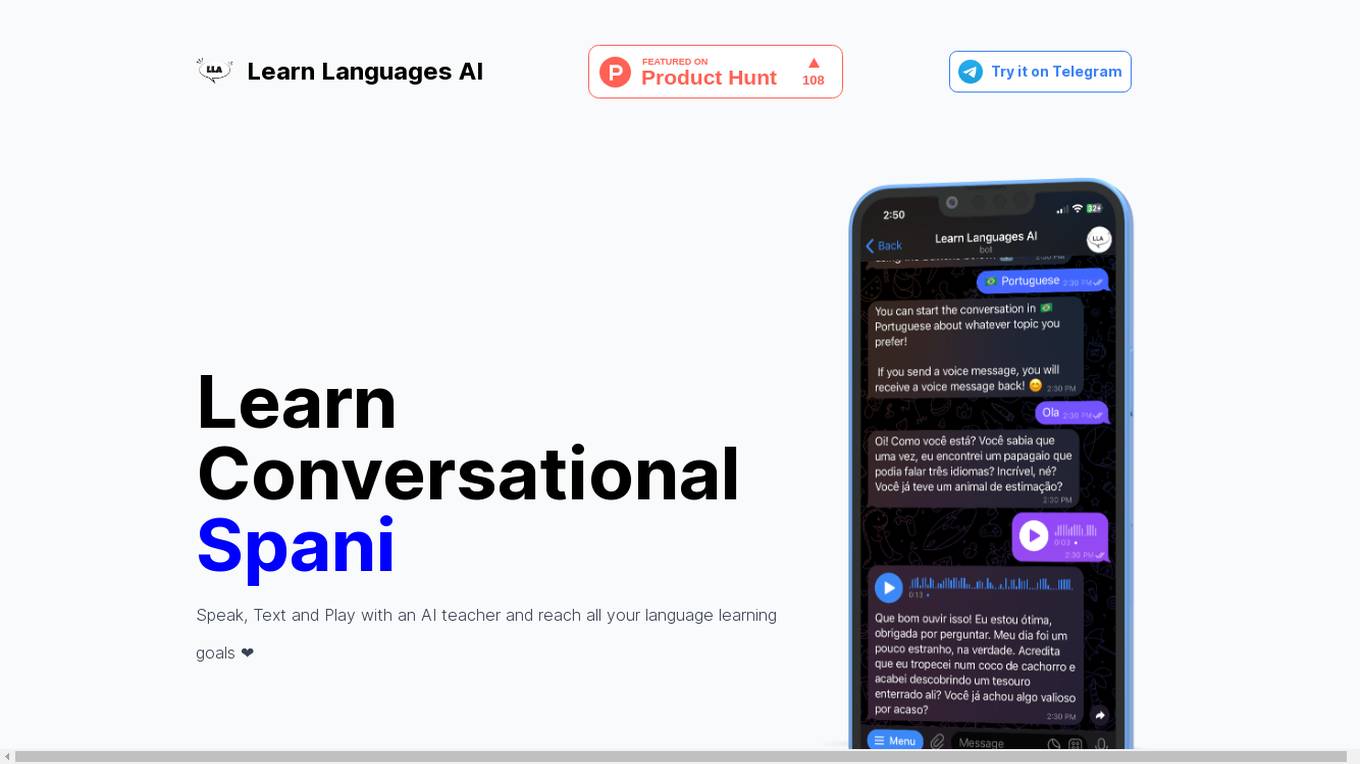 Learn Languages AI screenshot