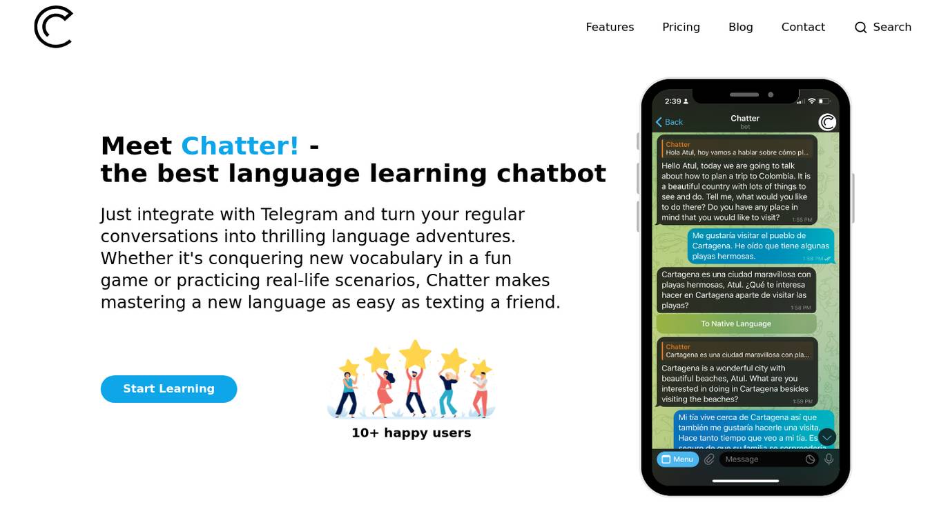 Chatter Screenshot