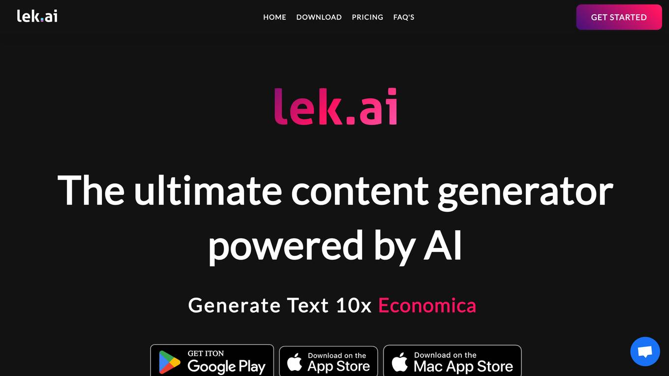 Lek.ai Screenshot