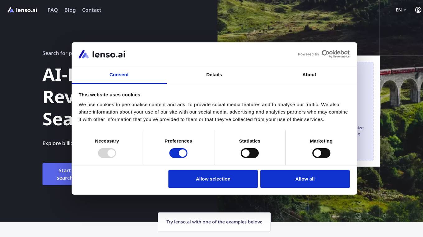 Lenso.ai Screenshot