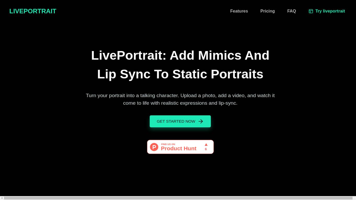 LivePortrait Screenshot