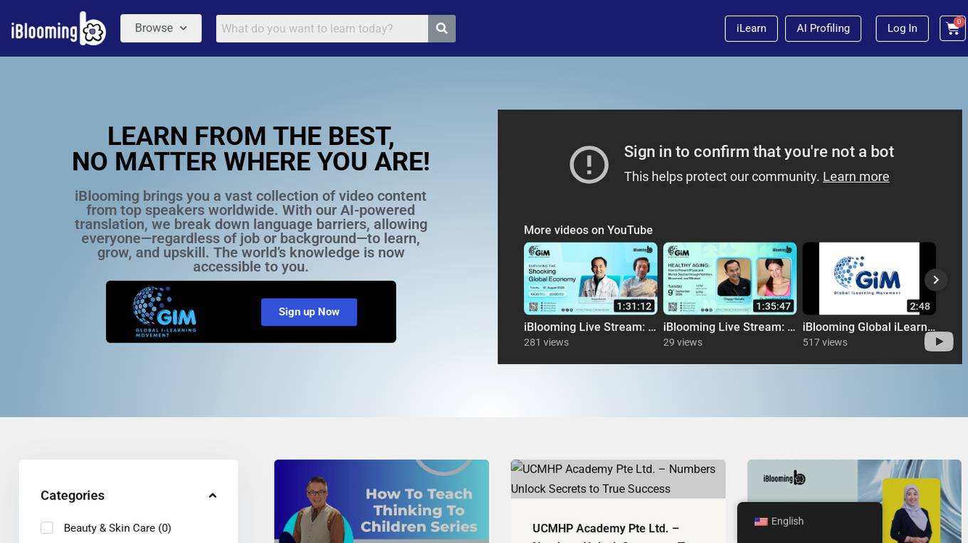 iBlooming Screenshot