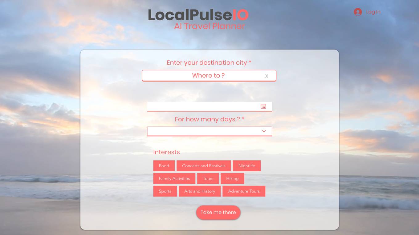 LocalPulseIO Screenshot