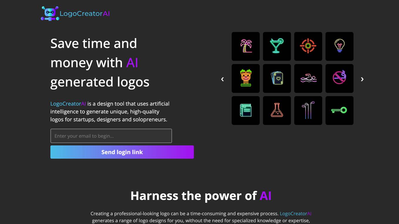 LogoCreatorAI Screenshot