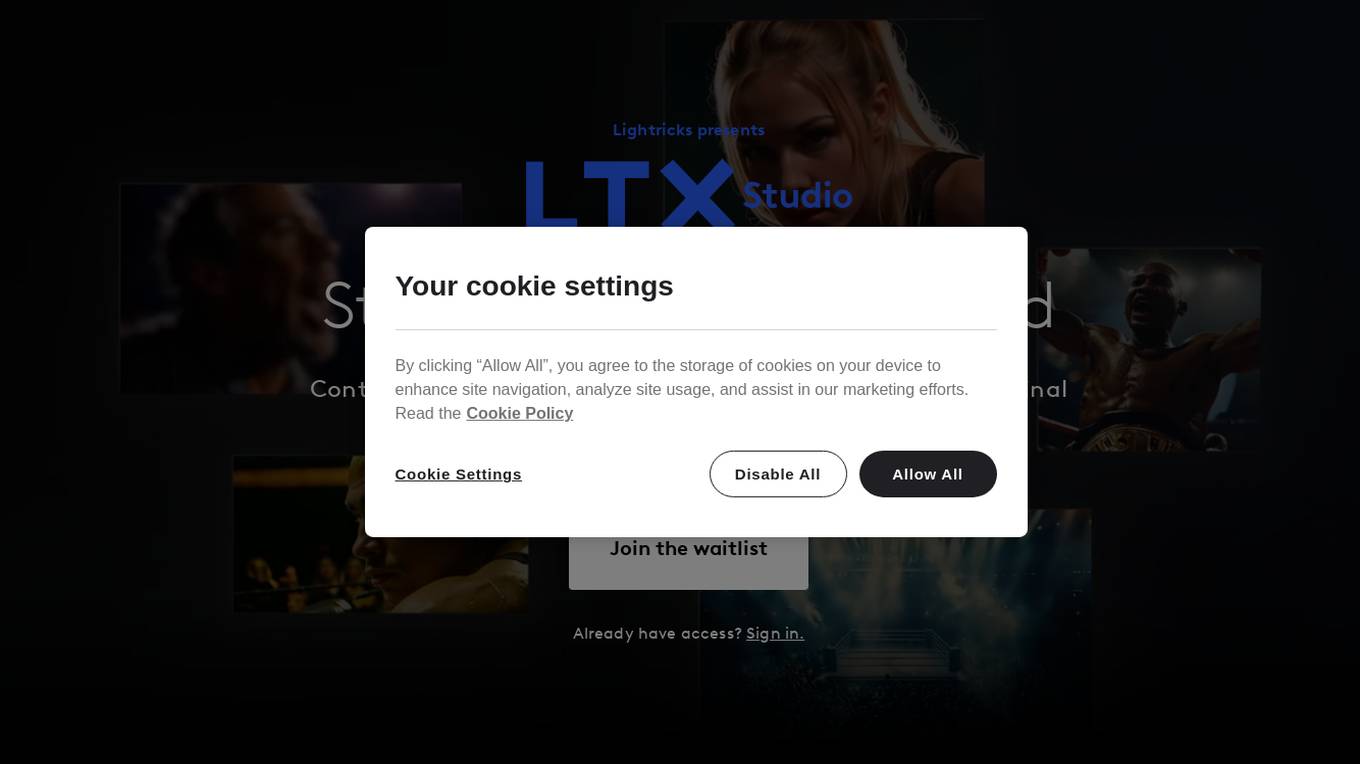 LTX Studio screenshot