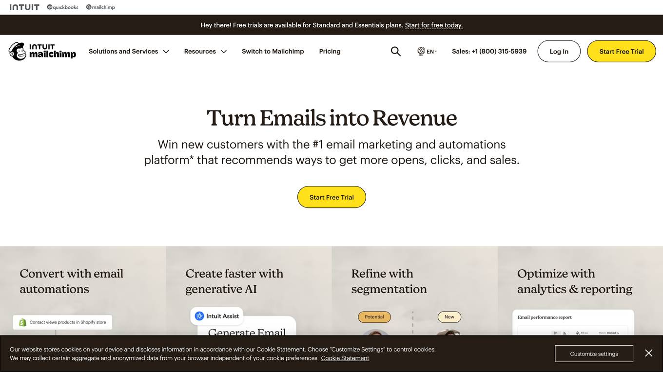 Mailchimp screenshot