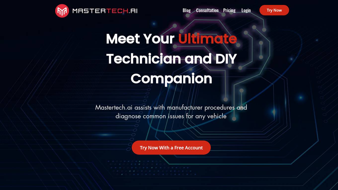 Mastertech.ai screenshot