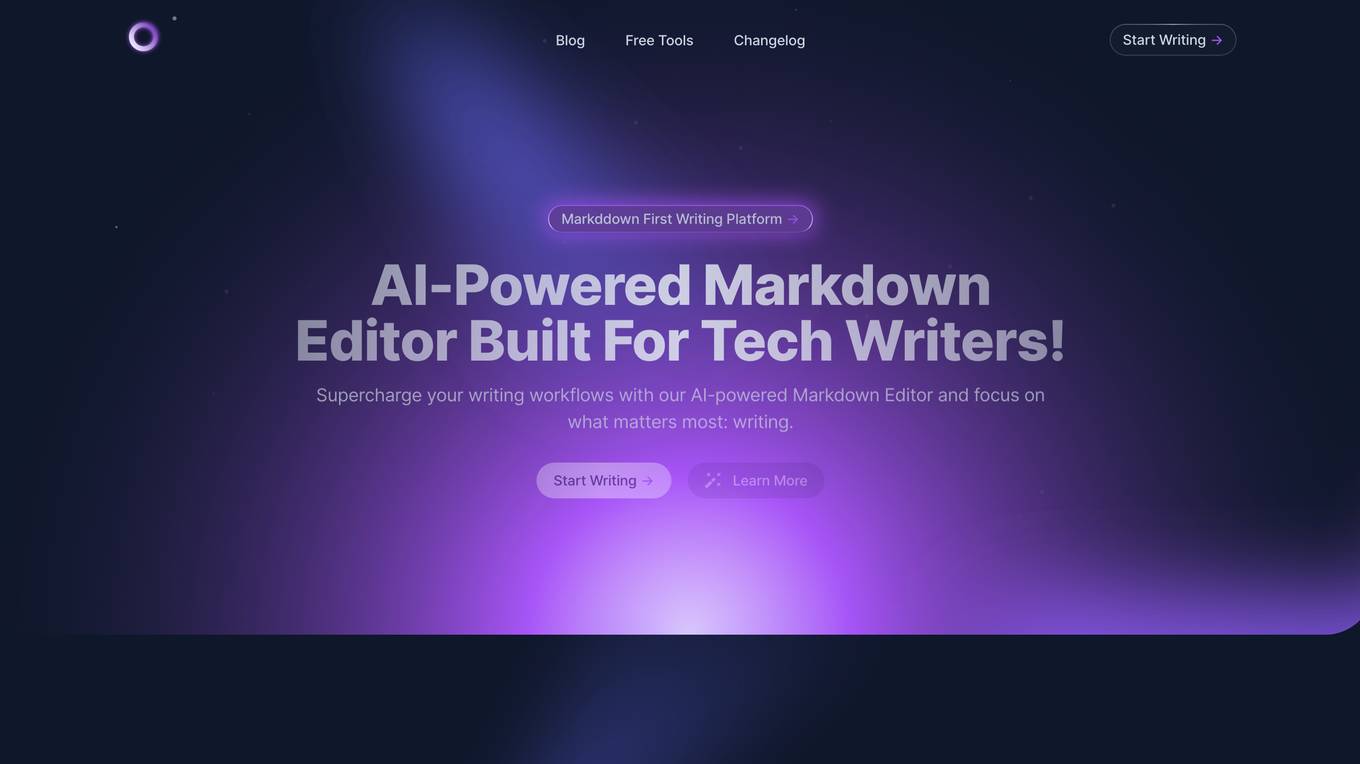 MD Editor Screenshot