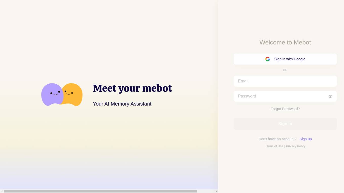 Mebot Screenshot