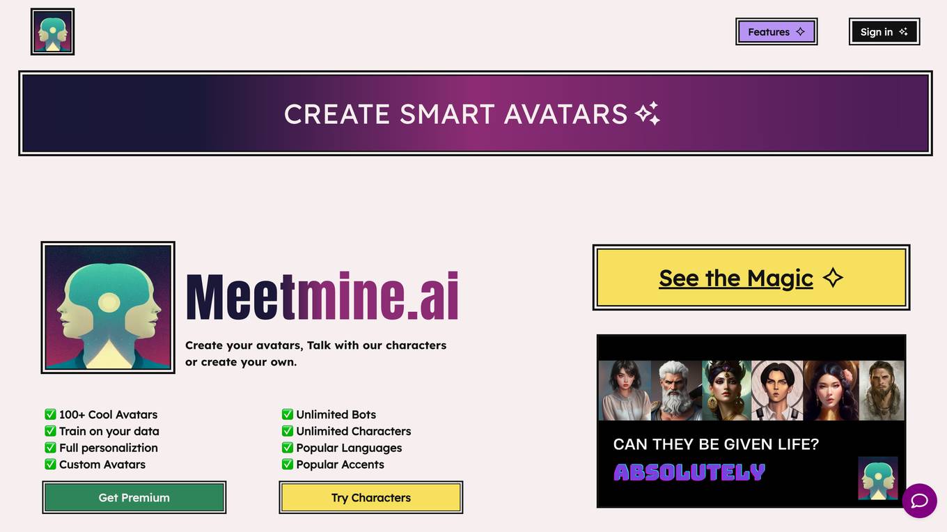 MeetMine AI screenshot