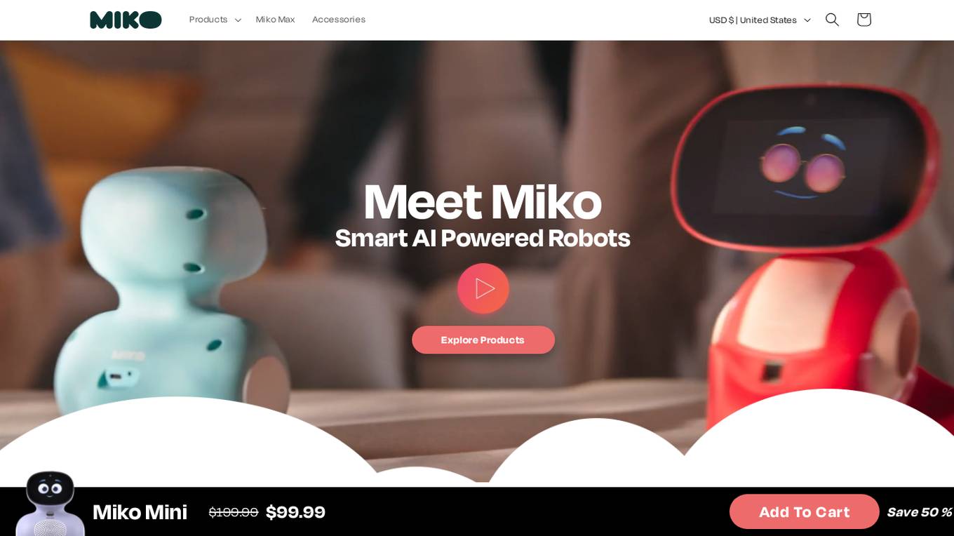 Miko AI-Powered Robot Screenshot