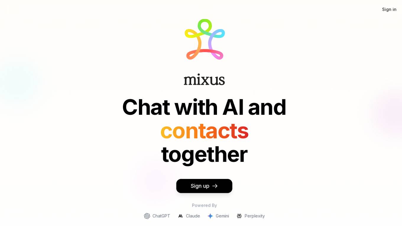 Mixus Screenshot