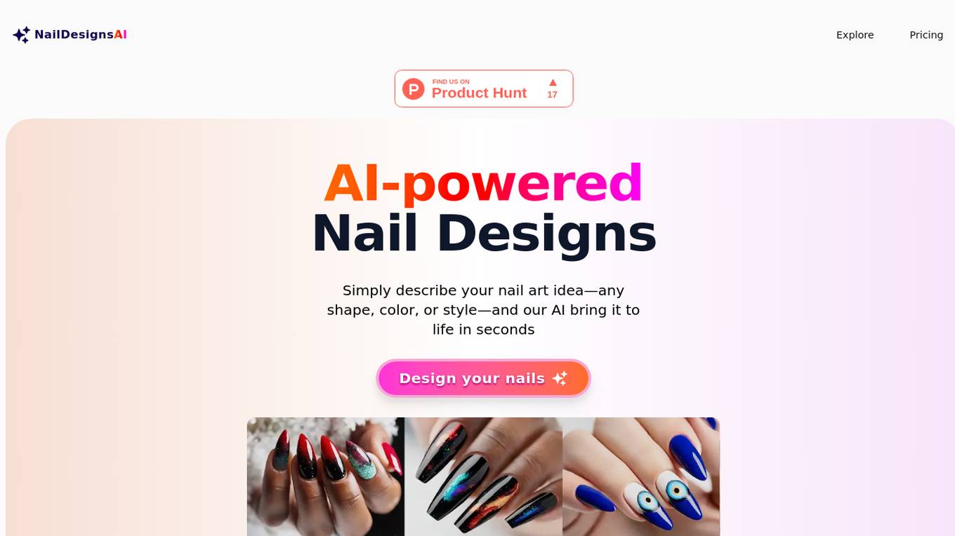 NailDesigns AI Screenshot