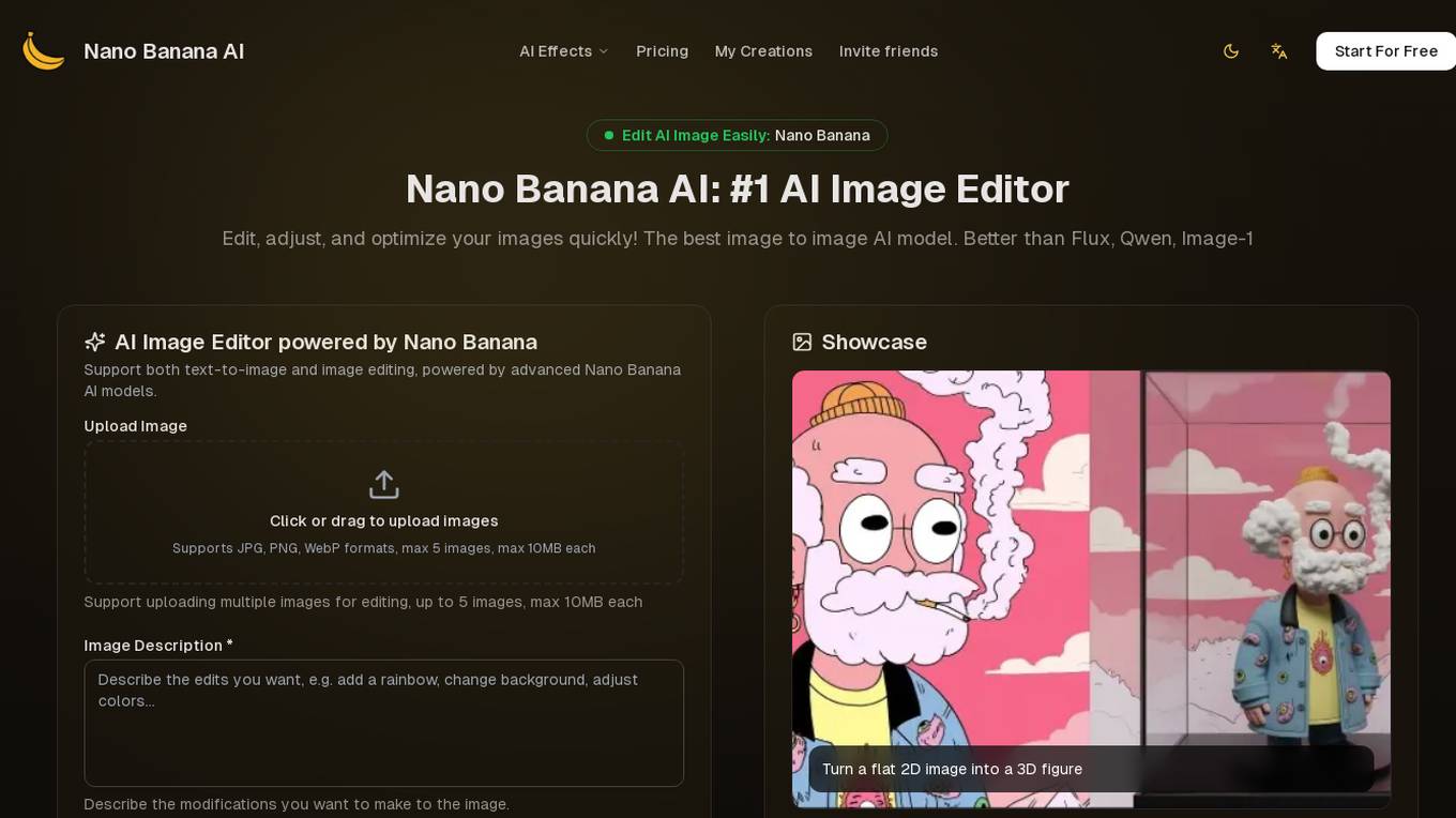 Nano Banana AI Screenshot