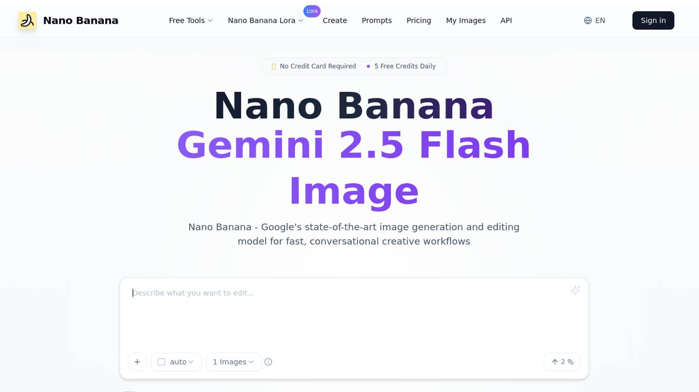 Nano Banana Screenshot