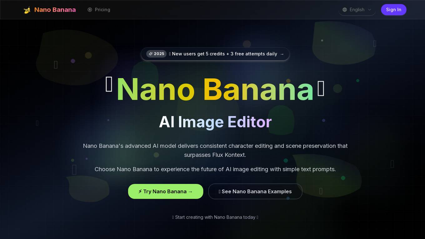 Nano Banana AI Screenshot