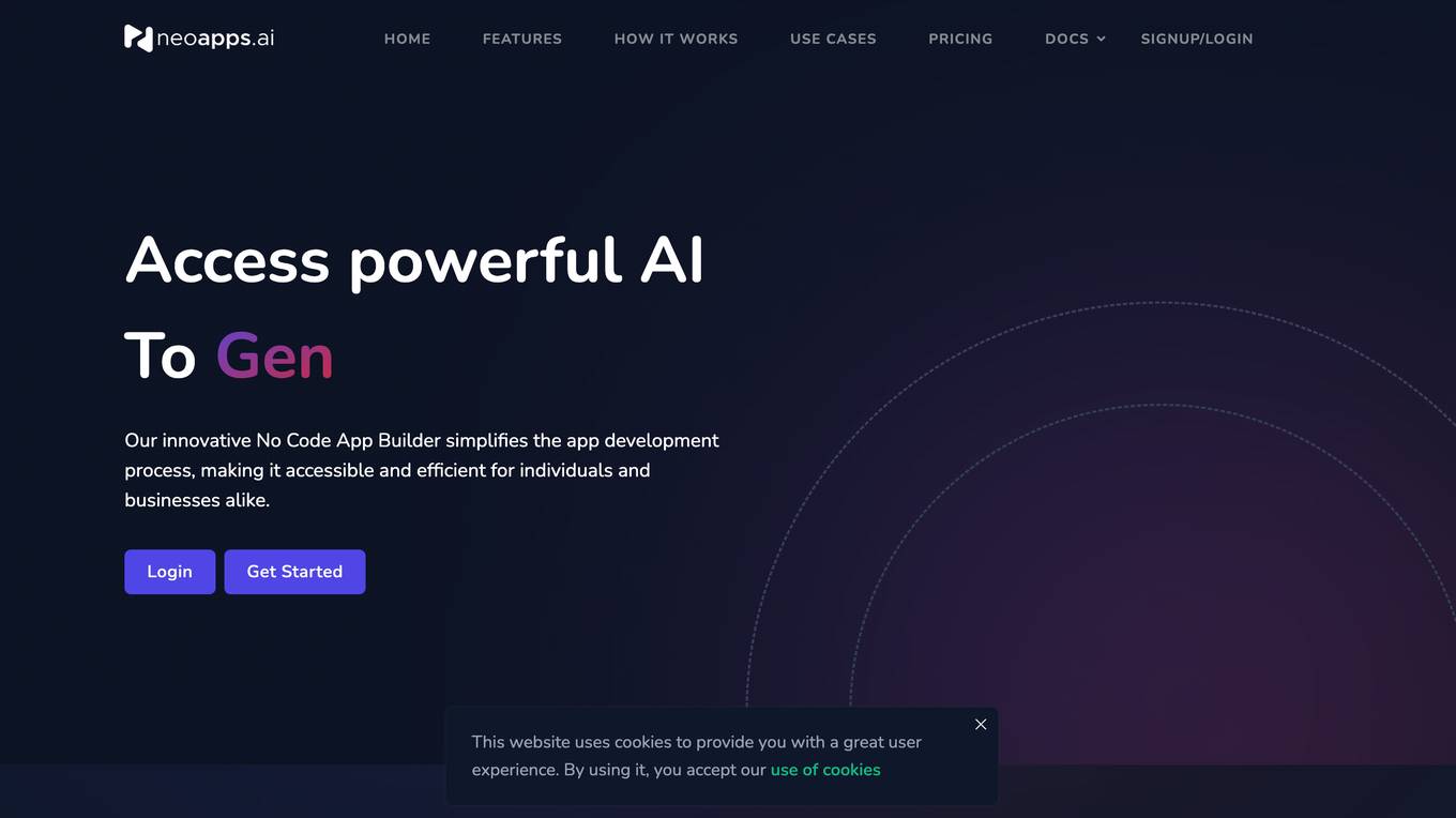 NeoApps.ai screenshot